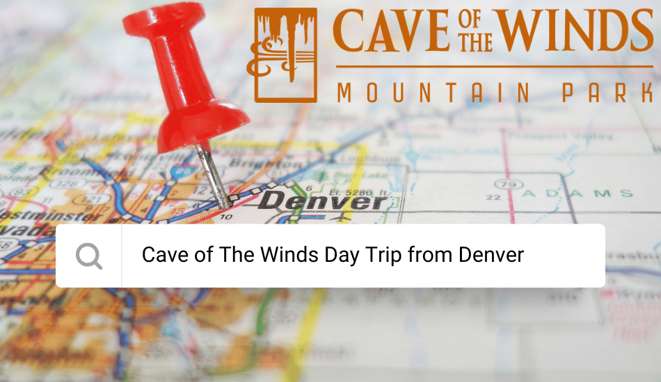 Map of Denver Highlighting Day Trips 